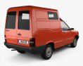 Fiat Fiorino Panel Van 2000 3d model back view