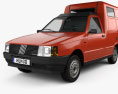 Fiat Fiorino Panel Van 2000 3d model