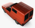 Fiat Fiorino Furgoneta 1988 Modelo 3D vista superior