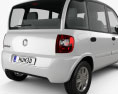 Fiat Multipla 2010 3d model