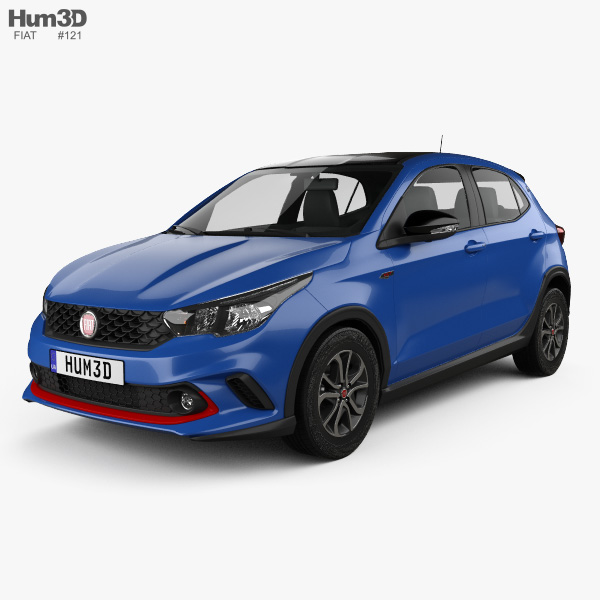 Fiat Argo HGT Opening Edition Mopar 2020 3D model