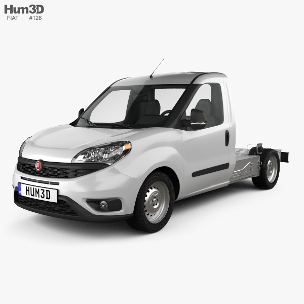 Fiat Doblo Chassis L2 2017 3D model