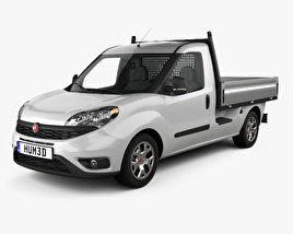 Fiat Doblo Work Up 2017 3D model