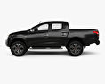 Fiat Fullback Double Cab with HQ interior 2019 3d model side view