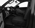 Fiat Fullback Double Cab with HQ interior 2019 3d model seats