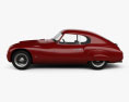 Fiat 8V coupe 1952 3d model side view