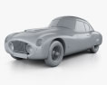 Fiat 8V coupe 1952 3D模型 clay render