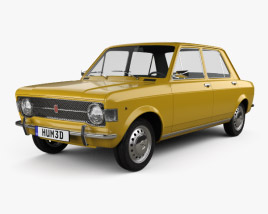 Fiat 128 1969 3D model