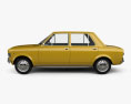 Fiat 128 1969 3d model side view