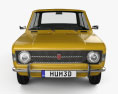 Fiat 128 1969 3d model front view