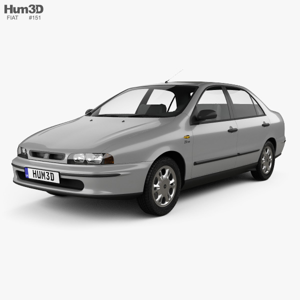 Fiat Marea 2002 3D-Modell