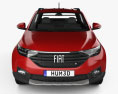 Fiat Strada CD Volcano 2022 3d model front view
