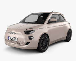 Fiat 500 3+1 2022 Modello 3D