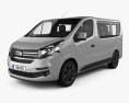 Fiat Talento Passenger Van 2018 3d model