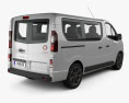Fiat Talento Passenger Van 2018 3D-Modell Rückansicht