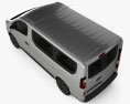 Fiat Talento Passenger Van 2018 3D-Modell Draufsicht