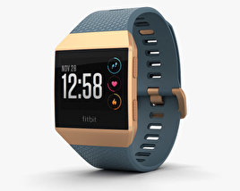 Fitbit Ionic Burnt Orange 3D model
