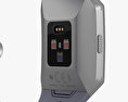 Fitbit Ionic Silver Gray 3d model