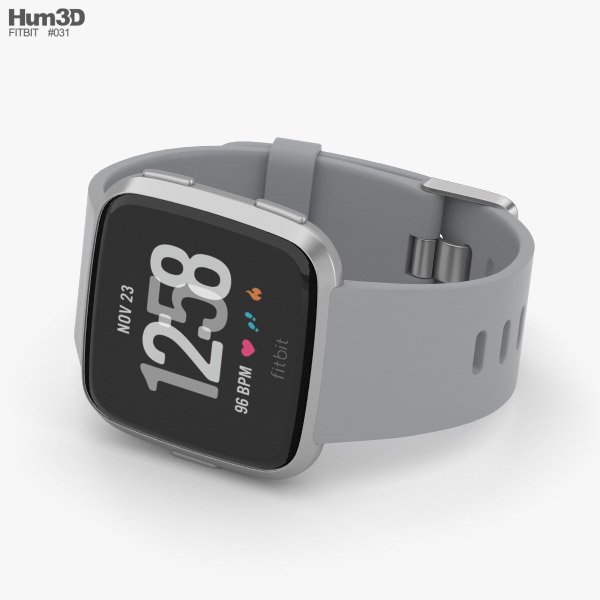 fitbit versa grey screen