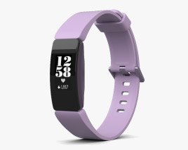 Fitbit Inspire HR Lilac Modelo 3D