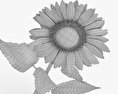 向日葵 3D模型