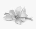 Vanilla Flower 3d model