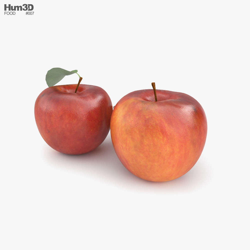 Apfel 3D-Modell