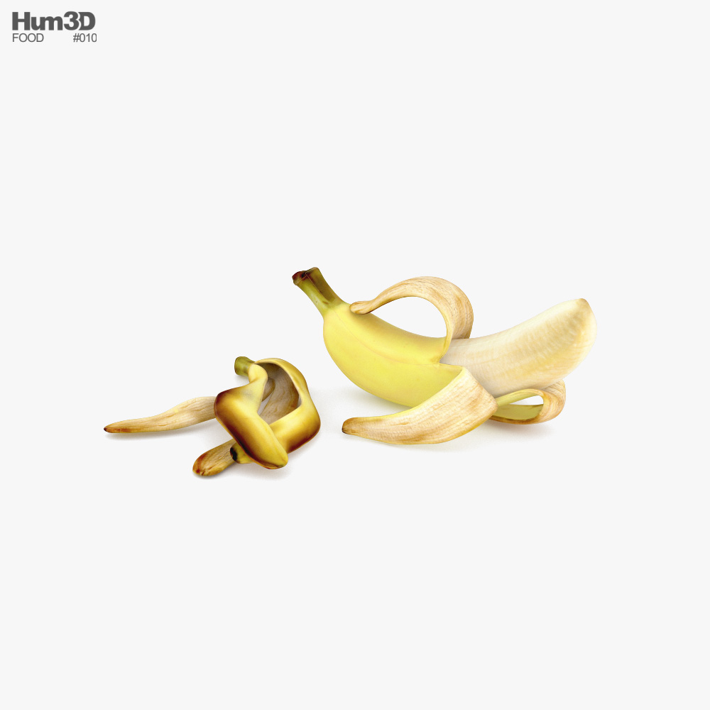 Banane Modèle 3D