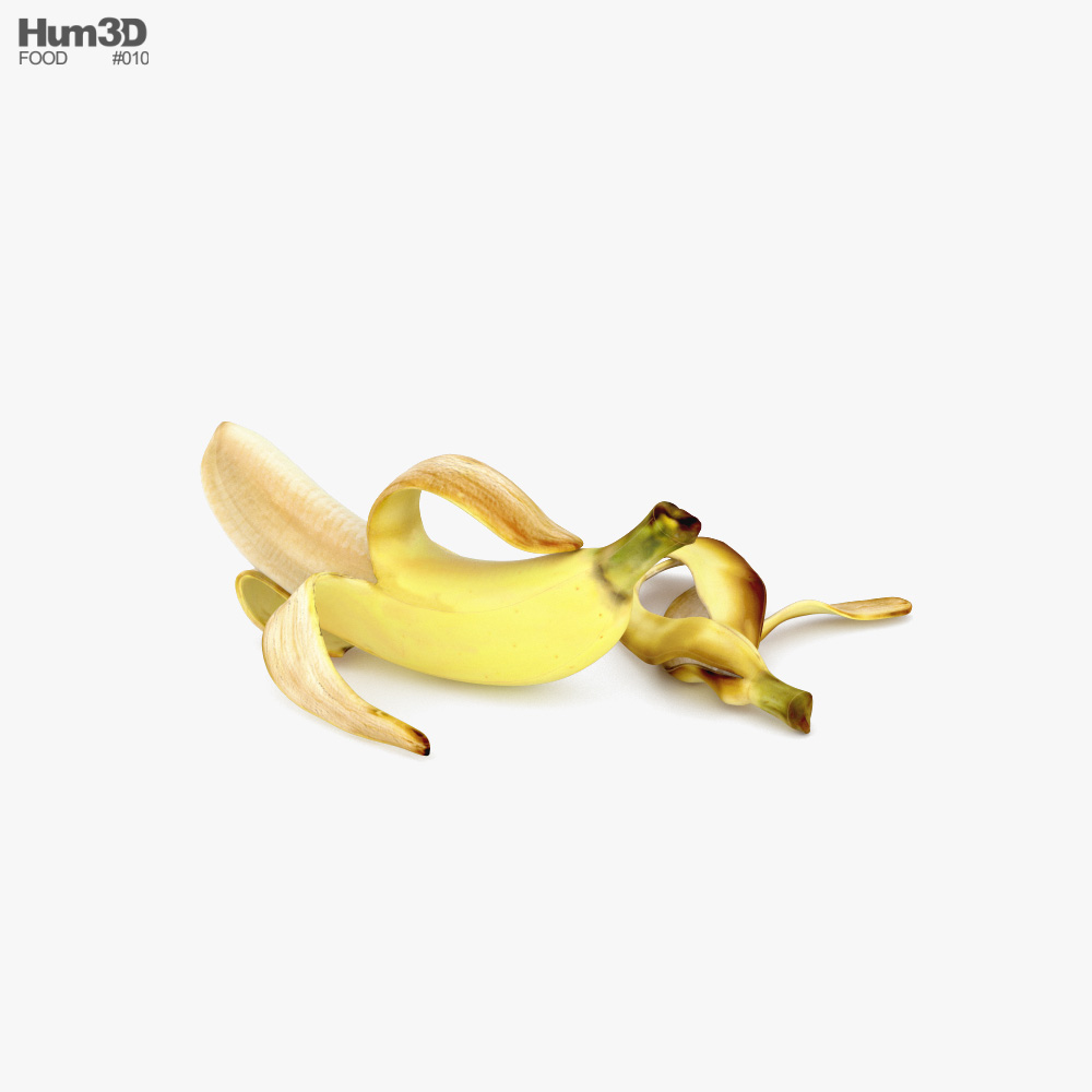 Banane Modèle 3d