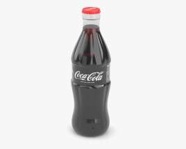 coca cola bottle 3d model
