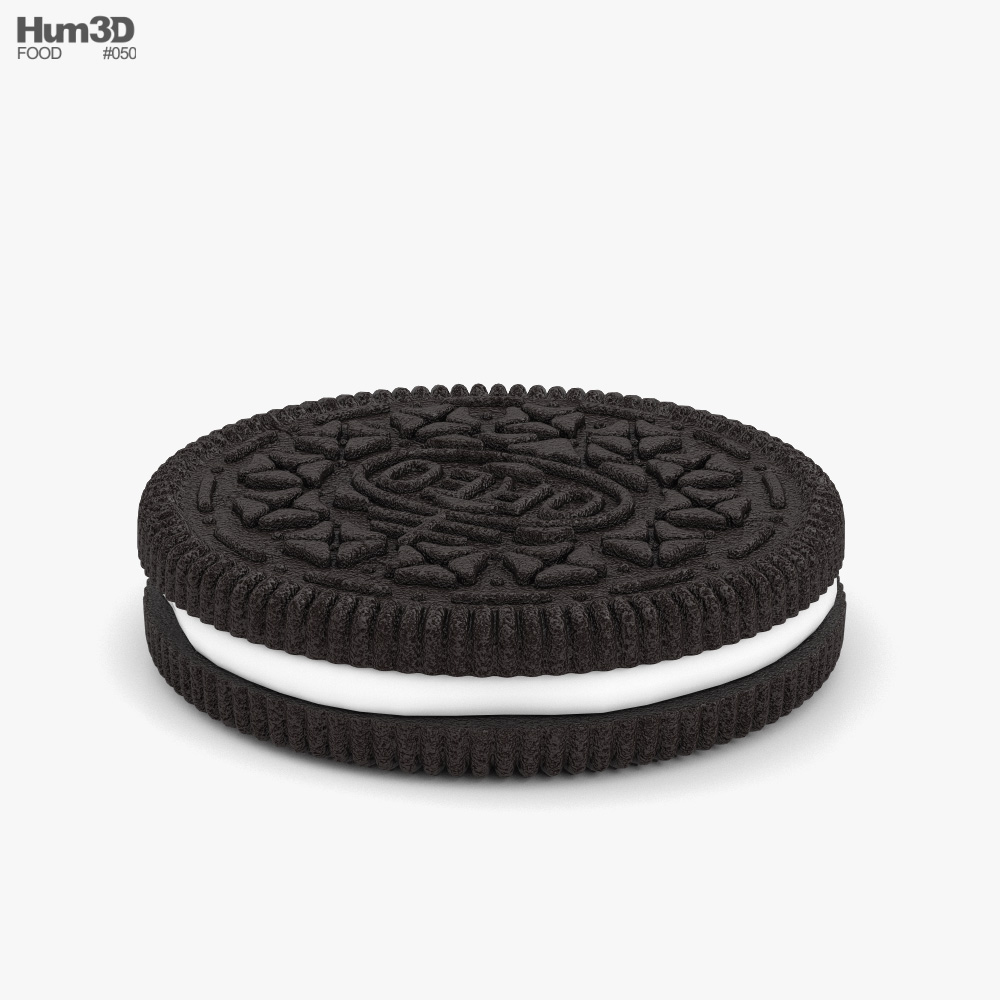 Oreo Cookie 3d model