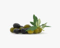Olive 3d model