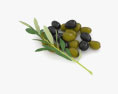 Olive 3d model