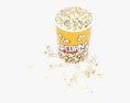 Popcorn 3d model