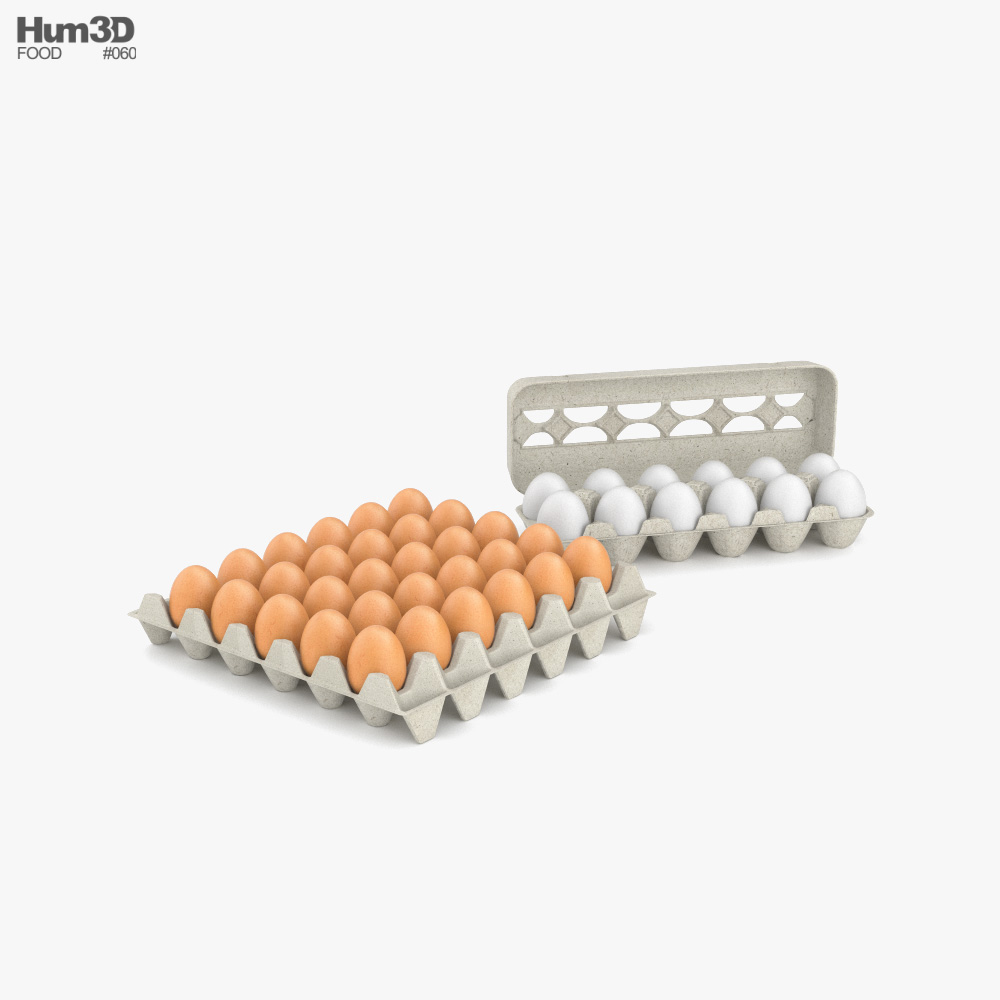 Упаковка яєць 3D модель