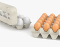 달걀 3D 모델 