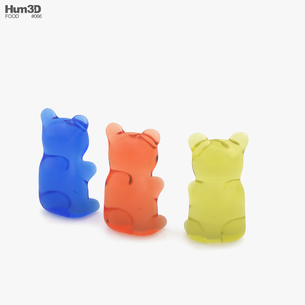 Gummy Bear 3d model
