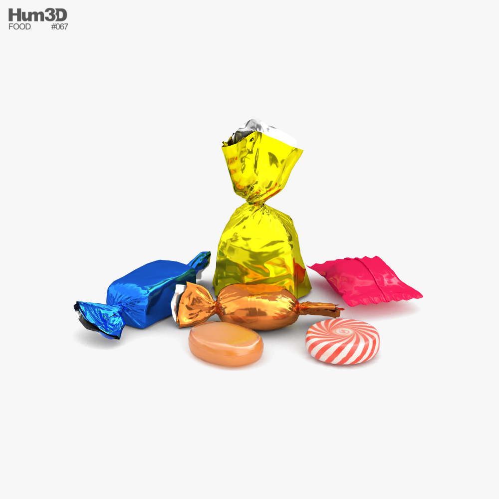 Süßigkeiten 3D-Modell