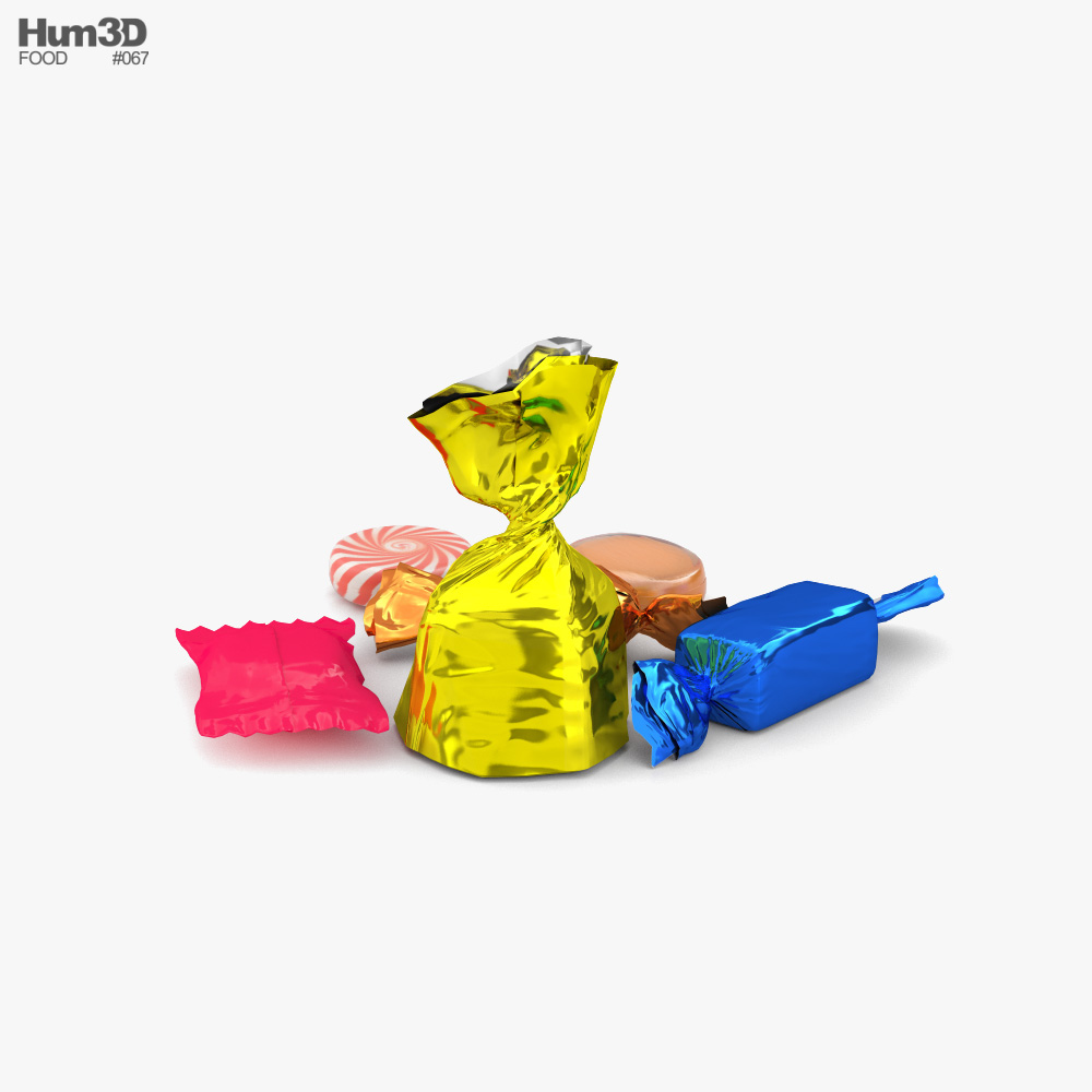 Süßigkeiten 3D-Modell