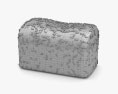 Brot 3D-Modell