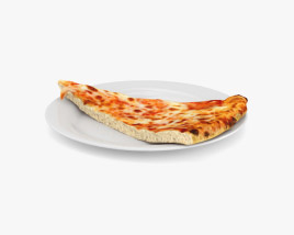 Pizza Stück 3D-Modell
