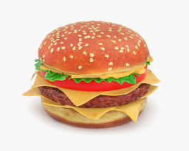 Burger 3D model