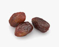 Dried Dates 3d model