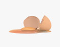 Cracked Egg 3d model