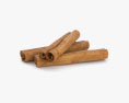 Cinnamon Sticks 3d model