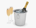 Champagne 3d model