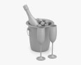 Champagne 3d model