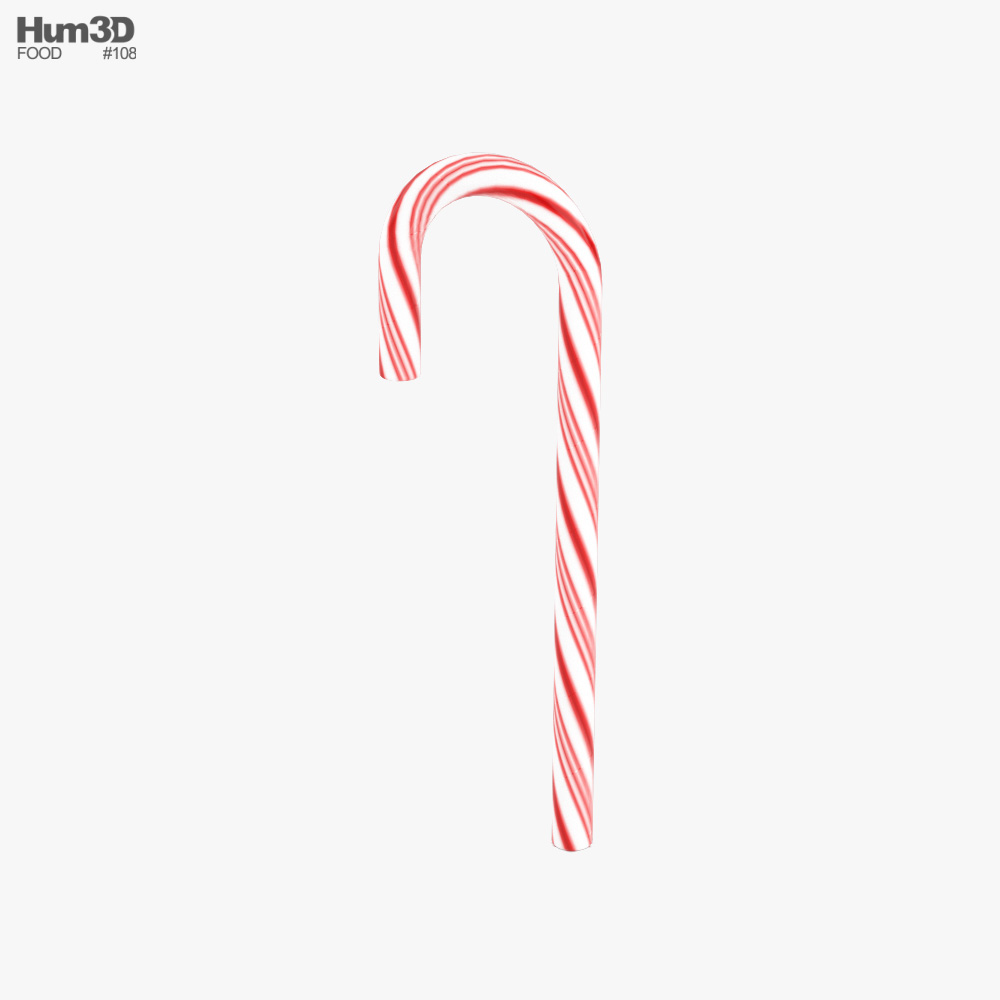 Candy Cane 3d model