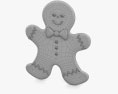Gingerbread Man 3d model