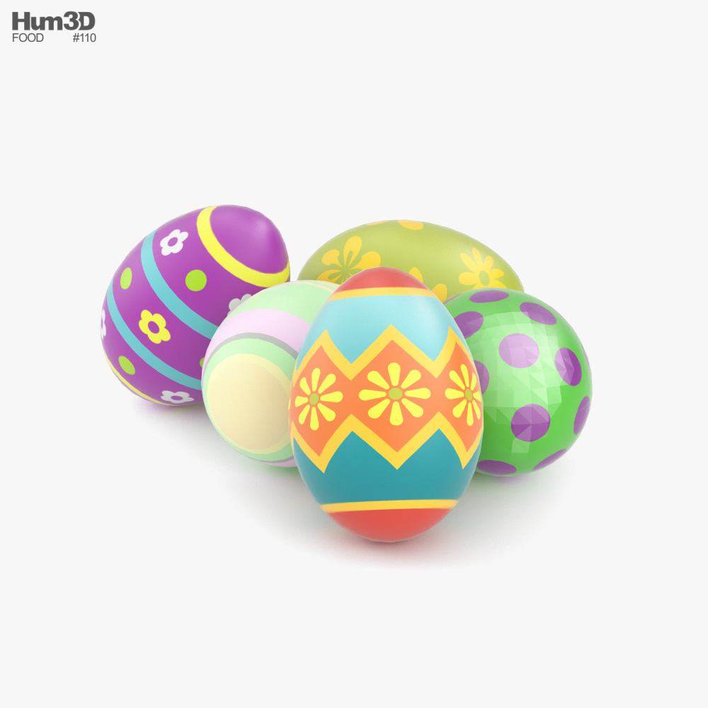 Uova di Pasqua Modello 3D